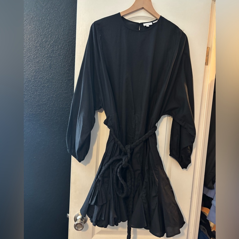 RHODE Black Long Sleeve Dress - Picture 7 of 10